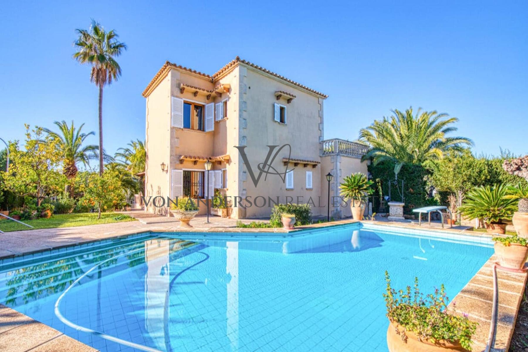Generously Sized Villa Featuring a Pool, Terraces and Gardens in Santa Ponça, ref. VA1020, for sale in Mallorca by Von Anderson Real Estate