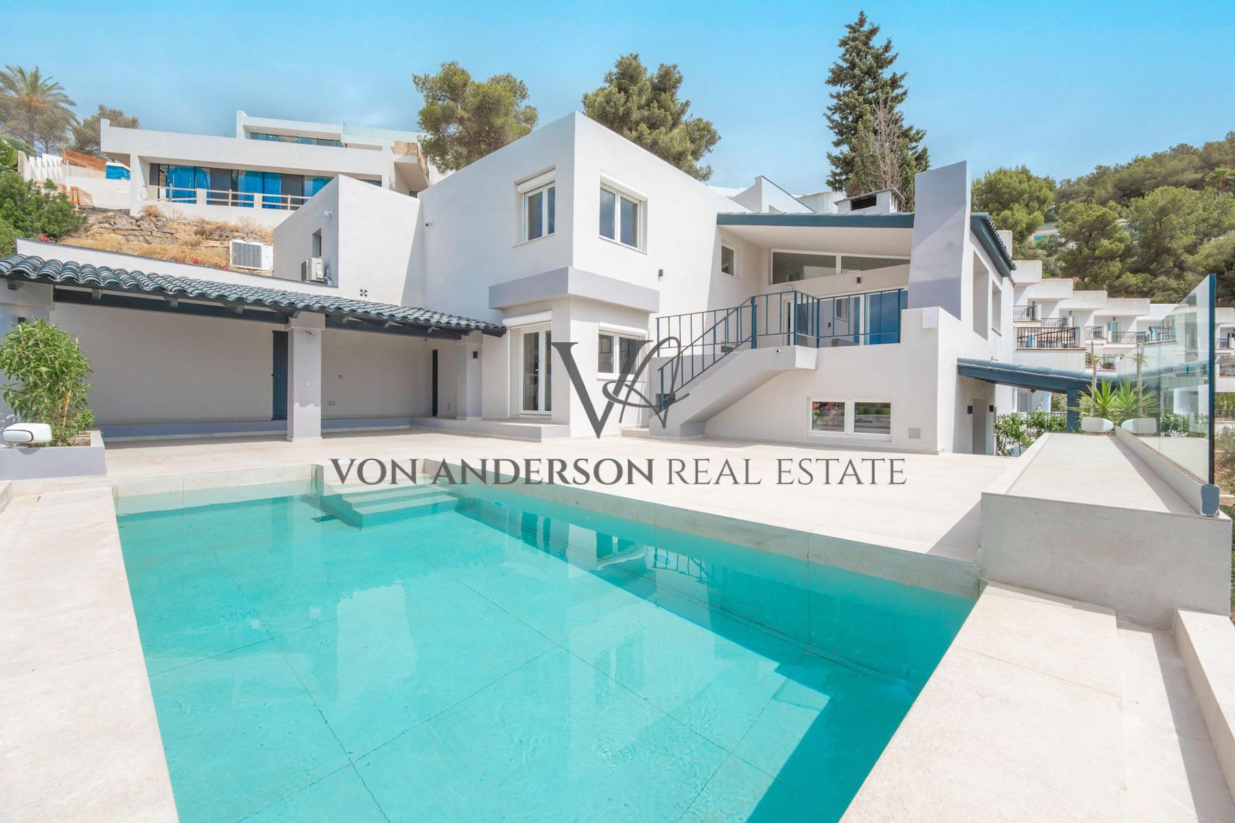 Recently Constructed Detached Villa of the Highest Caliber with a Tourist License, ref. VA1022, for sale in Ibiza by Von Anderson Real Estate