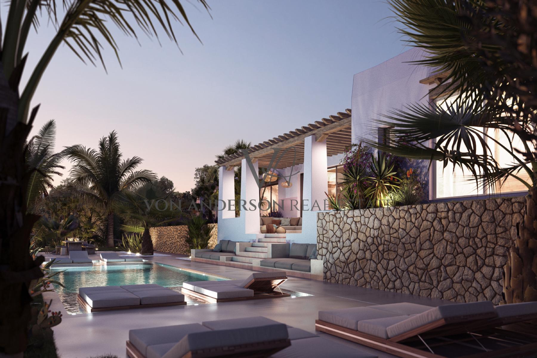 Magnificent Hillside Villa Designed by Renowned Ibiza Architect Blakstad, ref. VA1037, for sale in Ibiza by Von Anderson Real Estate