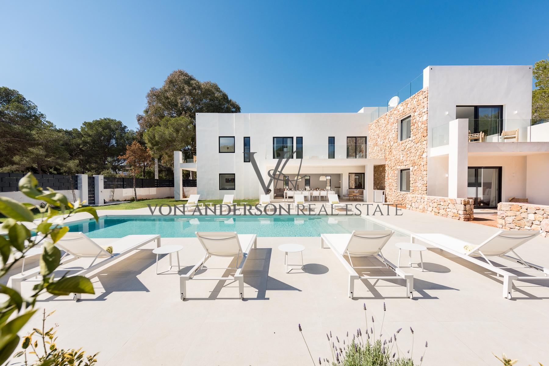 Stunning High-Quality Modern Villa Near the Coastline and Beaches, ref. VA1062, for sale in Ibiza by Von Anderson Real Estate